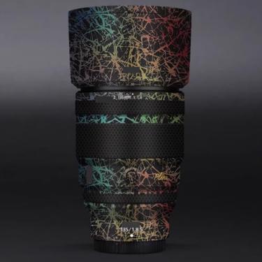 Imagem de Película para câmera protetora de lentes antirriscos para Nikon Z 135 mm F1.8 S Plena (Splash Rainbow Black)