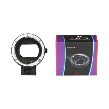 Imagem de Lente Canon EF Para Anel Adaptador De Câmera Sony E-Port EF-NEX II Mic