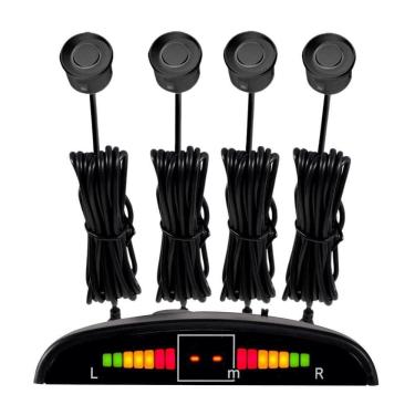 Imagem de Sensor De Estacionamento Roadstar Rs304br - Preto Brilhante