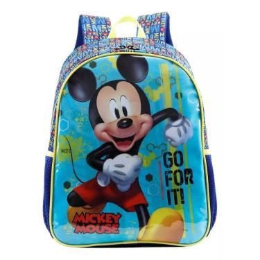 Imagem de Mochila Costas Mickey Mouse Disney Escolar Infantil Xeryus