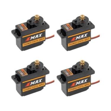 Imagem de Servo Digital De Engrenagem De Metal 12g Para Robô De Avião Helicópter