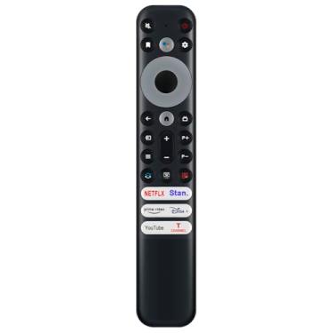 Imagem de PERFASCIN RC902V FAR1 Controle remoto substituído por voz adequado para TCL QLED 4K TV C635 C645 C725 C735 C745 Série Mini LED 4K TV C835 C845 C935 C935 Series