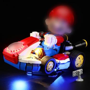 Imagem de LIGHTAILING Light for Lego-72037 Mario-Kart – Mario & Standard Kart - Led Lighting Kit Compatible with Lego Building Blocks Model - NOT Included The Model Set