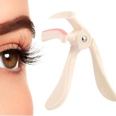 Imagem de Curvador de Cílios para Mulheres | Com Longa Duração,Ferramenta de Curvatura de Cílios com Ângulo Amplo, Produto Manual Portátil para Estilo de Cílios em Casa com Design Ergonômico