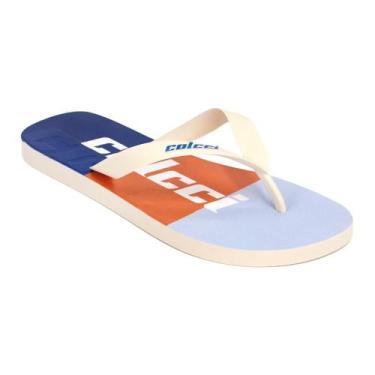 Imagem de Chinelo Masculino Casual Arpoador Colcci Conforto Dia a Dia, Off White