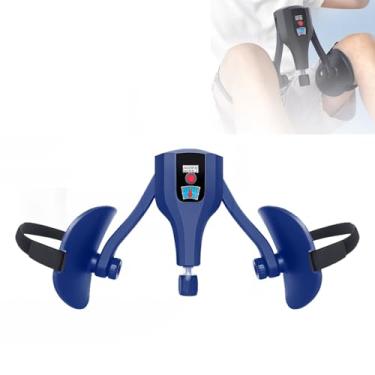 Imagem de MDDKOP Upgraded Thigh Master 10-60KG Resistência ajustável, equipamento de exercícios para pernas e parte interna da coxa com contador, exercitador de Kegel, treinador de assoalho pélvico(Azul)