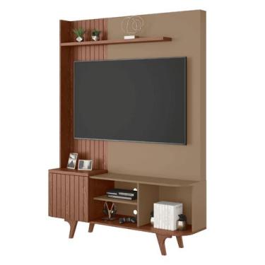 Imagem de Home para Sala Estar Corumbau Rack com Painel para TV até 55 - Mega Fa