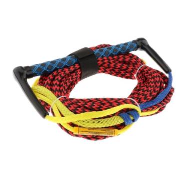 Imagem de Colaxi Corda de esqui aquático para wakeboard de 75 pés com alça, linha profissional para esqui aquático, corda de reboque para wakeboard e esportes ao ar