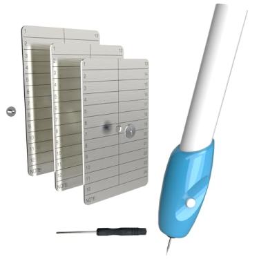 Imagem de Luckcrab Crypto Seed Phrase Backup – Carteira de aço de 3 placas e backup de carteira de hardware para armazenamento frio, kit de placa de frase de semente à prova de fogo com gravador, cofre de