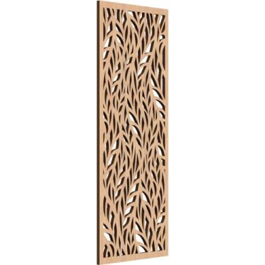 Imagem de Ekena Millwork WALW10X25X0250OVEHI Ortonville Painéis de parede de madeira decorativos Fretwork, 9 3/20.3 cm L x 61 cm A, Nogueira