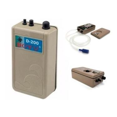 Imagem de Compressor De Ar A Pilha Boyu Jad D-200 Oxigenação Aquários