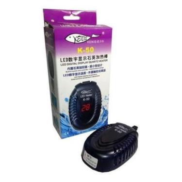 Imagem de Aquecedor Com Termostato Hopar Digital K-50 100w P/ Aquários 220V