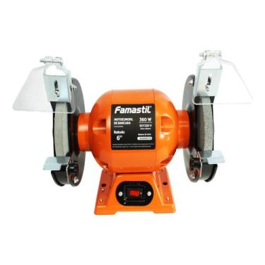 Imagem de Moto Esmeril de Bancada 6" 360W Monofásico Bivolt Famastil - Foxlux