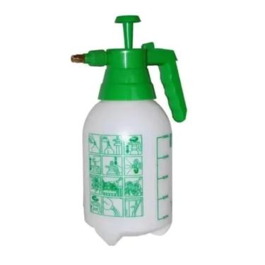 Imagem de Borrifador Pulverizador Manual Pressão Multifuncional Gatilho Automático Compressão Prévia Jato Regulável Trava Para Pulverização Contínua Uso Doméstico 1,5 L Verde