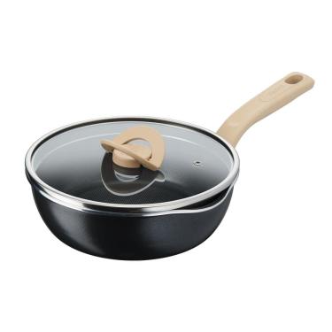 Imagem de Wok 22cm Tefal One Pick Pot Pan Preto