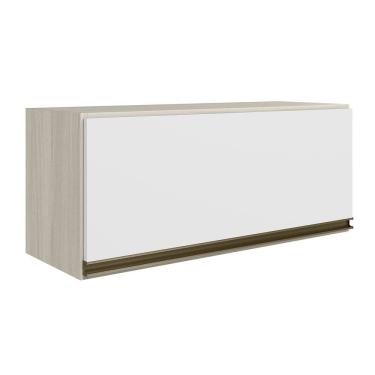 Imagem de Armario Aereo Basc MDF 70 cm Kali 16339 Bianco Toq Branco Uv Nicioli