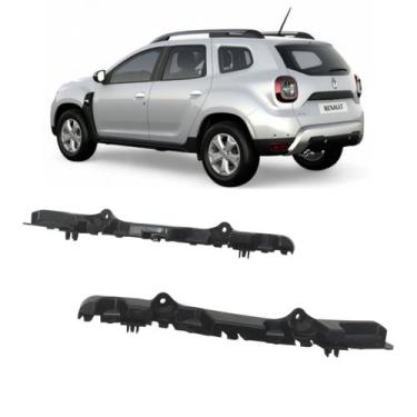 Imagem de Par Guia Parachoque Traseiro Renault Duster 2021 2022 2023 2024 Origin