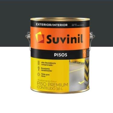 Imagem de Tinta Acrilico Premium para Piso e Cimentos Preto 3.6l - Suvinil