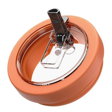 Imagem de Tampa flip de canudo à prova de vazamento de 850 g para Stanley Quencher, substituição de tampa de copo de 850 g para acessórios de copo Stanley, tampas de copo de silicone sem derramamento com