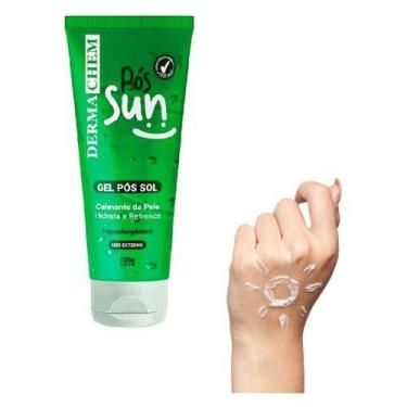 Imagem de Pós Sol Aloe Vera Calmante Pele Vermelha Alivio Imediato  - Dermachem