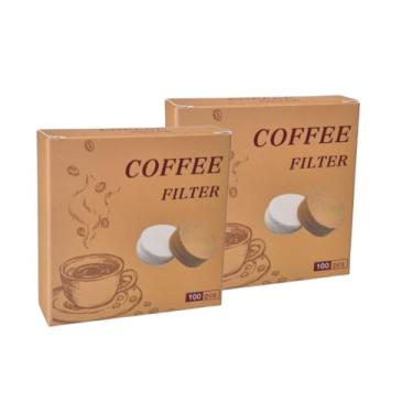 Imagem de Mega-XT, Filtros de Papel 64 mm para Cafeteira Aeropress, YuroPress e Similares (200 Filtros)