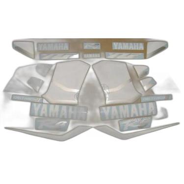 Imagem de Adesivos Com Yamaha Yzfr6 1999 Azulr699 Gráfico R1 1999 Azul - Spts