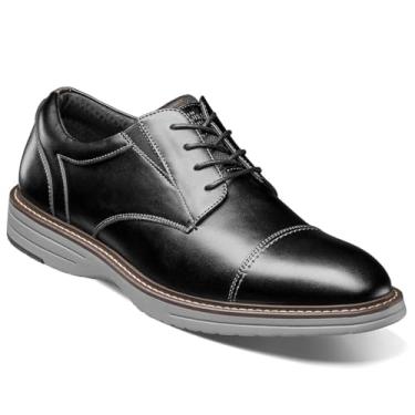 Imagem de Nunn Bush Gates – Tênis social casual Oxford leve, Preto Multi, 45