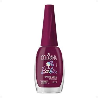 Imagem de Esmalte Cremoso Colorama Barbie cor Barbie Boss 8ml