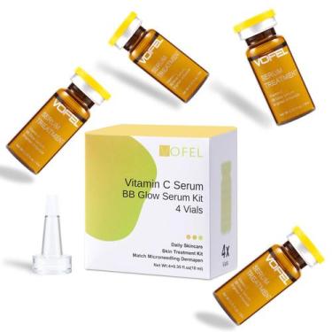 Imagem de Sérum facial VOFEL Vitamina C com ácido hialurônico 10mL anti-envelhec