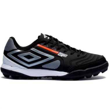 Imagem de Chuteira Umbro Society Pro 5 Bump Club Masculino Original, 39, Preto, 