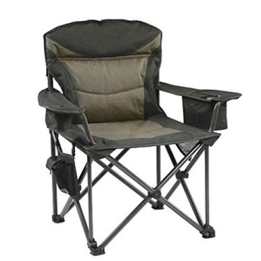Imagem de ZZTWER Cadeira de acampamento portátil ao ar livre, cadeira dobrável ao ar livre, mais cadeira de praia confortável de algodão, cadeira de lazer, cadeira de pesca, cadeira de descanso de encosto