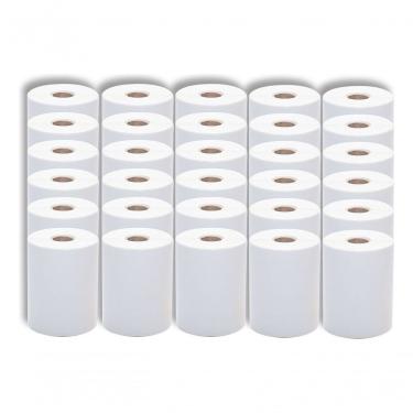 Imagem de 30 Rolos Etiqueta 10x15 Cm Térmica Serrilha E-commerce