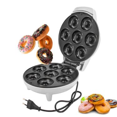 Imagem de Maquina De Fazer Donuts Rosquinhas Confeitaria Doce Culinaria 110V 1200W Preto