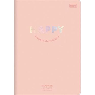 Imagem de Tilibra - Planner Grampeado 17,8 x 25,4 cm Happy 90 G 2026 - Laranja