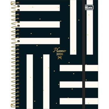 Imagem de Tilibra - Planner Espiral 17,7 x 24 cm West Village 2026-4 Conjuntos de Listras