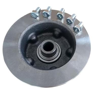 Imagem de XYUXIN Rotor de freio do cubo da roda AM142949 M164365 com parafusos compatíveis com veículos utilitários John Deere XUV 620 625 825 835 850 855 865