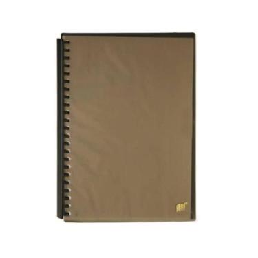 Imagem de Pasta Catálogo Canaleta Inteligente A4 YES Fume 20 Refil