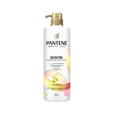Imagem de Shampoo Pantene 510Ml Pump Queratina, 510ml