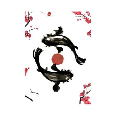 Imagem de Pôsteres De Arte De Parede De Samurai Japonês Moderno, Preto E Branco,