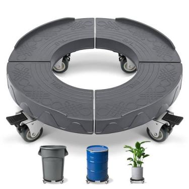 Imagem de Lata de lixo Dolly Wheels Nefish 15-19 polegadas ajustável 200 kg