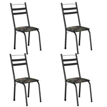 Imagem de Conjunto Com 4 Cadeiras Leia Artefamol