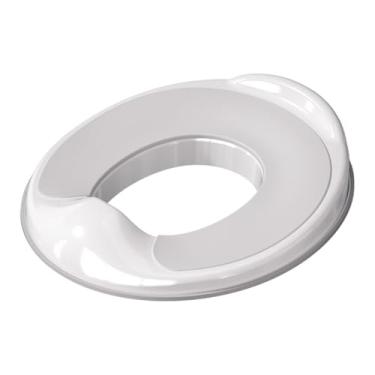 Imagem de Kokiya Assento sanitário de viagem com gancho para pendurar, capa para assento sanitário para treinamento de penico para hotel, meninas, meninos, crianças, Cinza