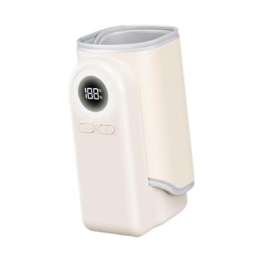 Imagem de Esquirla Aquecedor de mamadeiras, termostato USB, bolsa aquecedora versátil, portátil para amamentação, alimentação, uso diário, Branco