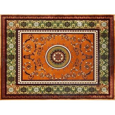 Imagem de Tapete Retangular Veludo Marbella Çagdas II Caramelo 248x350 cm