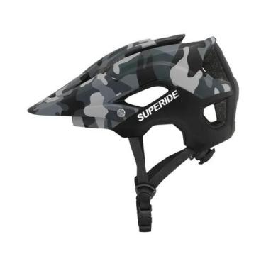 Imagem de Capacete de Bicicleta SUPERIDE - Anti-Impacto para MTB, Estrada e DH -
