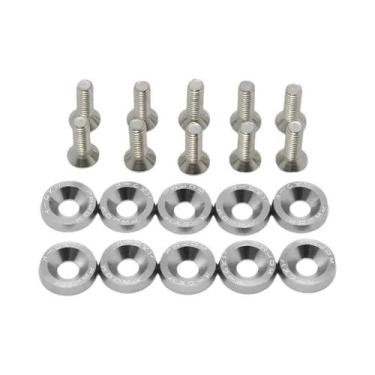 Imagem de Parafusos M6 Para Carro, 10 Peças, Arruelas Para Para-lama, Parachoque