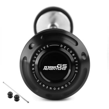 Imagem de Mokiton Protetor de colisão do eixo da roda dianteira da motocicleta compatível com B.MW R1250GS Adventure 2019 2020 2021 2022 2023 2024 | R1250 GSA GSA1250 R1250GSA R1250GS Acessórios ADV (preto)