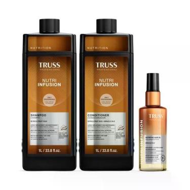 Imagem de Kit Truss Nutri Infusion: Sh 1l + Cond 1l + Óleo 60ml