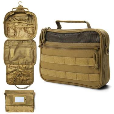 Imagem de Bolsa de higiene VELVEBAG para homens impermeável Kit Dopp de viagem c