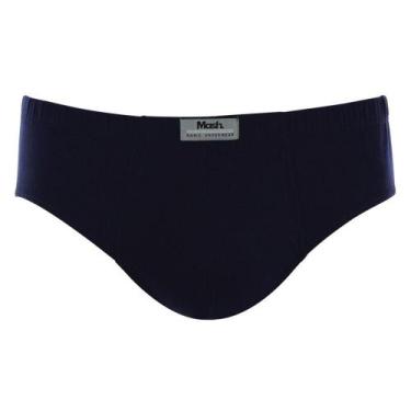 Imagem de Cueca Slip Mash 074.58 Algodão, P, Azul, Marinho